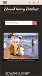 Mobile Screenshot of edwardhenrypotthast.org
